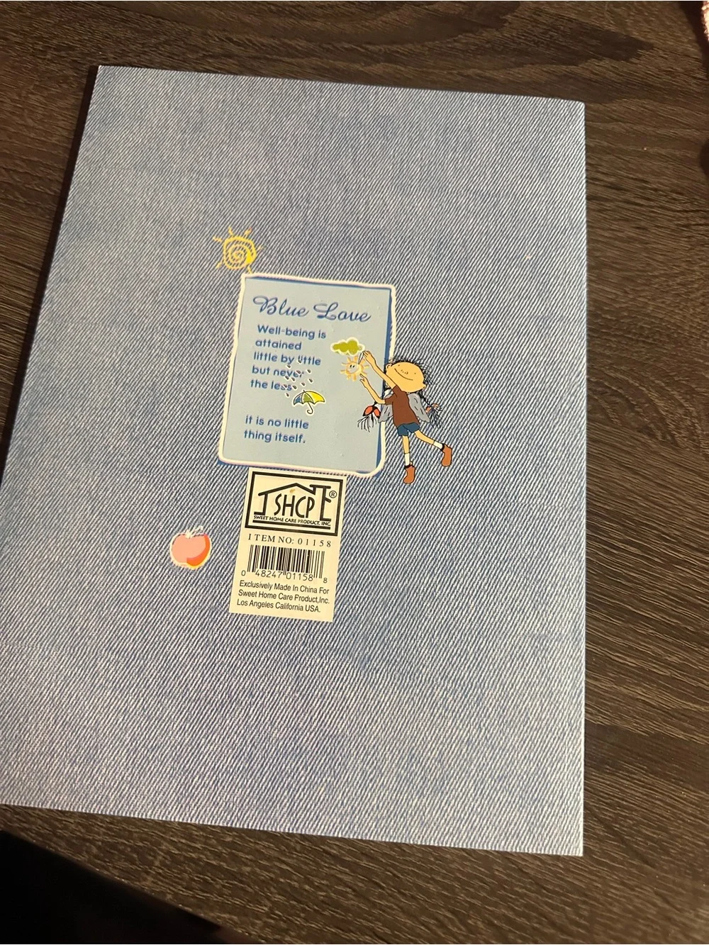 & Other Stories Blue Illustrated Kids Notebook with Multicolor Accents